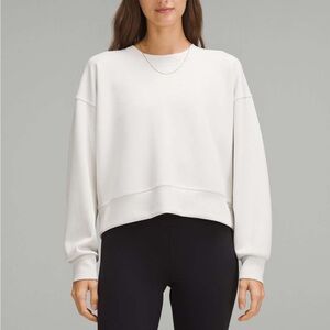 Lululemon Softstreme Perfectly Oversized Cropped Crew